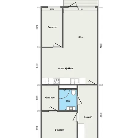 Moderne I Gamle Appartement Oslo